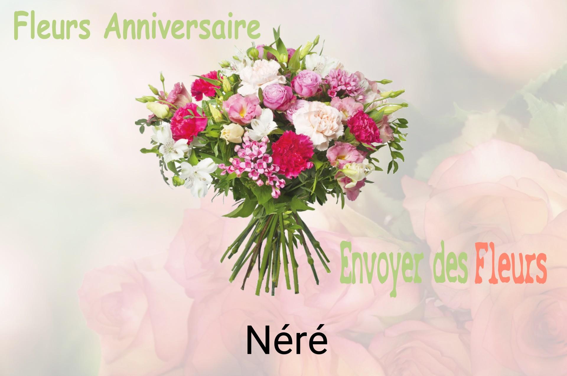 Bouquet de fleurs d’anniversaire livré à Néré
